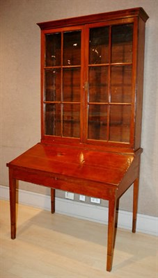 Lot 2193 - Pine Plantation Style Desk 19th Century In two...