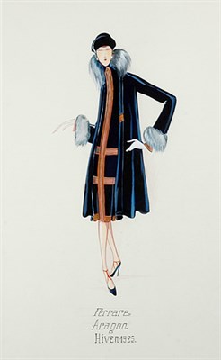 Lot 363 - Paul Iribe Jeanne Lanvin Aragon Illustration...