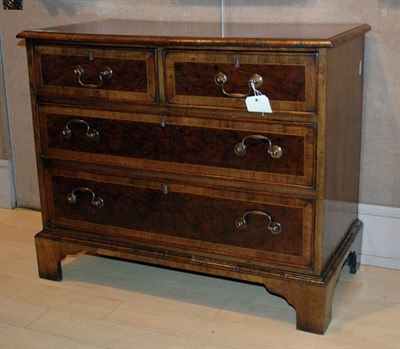 Lot 4260 - Georgian Style Inlaid Mahogany Chest of...