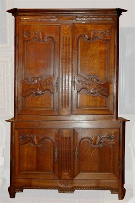 Lot 276 - Provincial Transitional Louis XV/Louis XVI Oak...