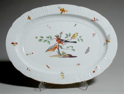 Lot 2391 - German Porcelain Platter Possibly Frankenthal,...