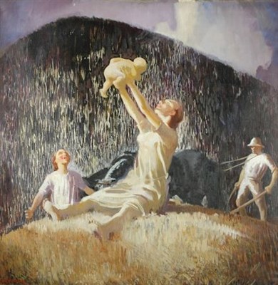 Lot 1259 - Jean MacLane (McLane) 1878-1964 EARLY SPRING...