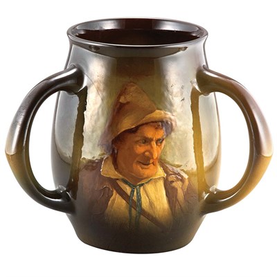 Lot 344 - Rookwood Pottery Jug Titled Jefferson as Rip...