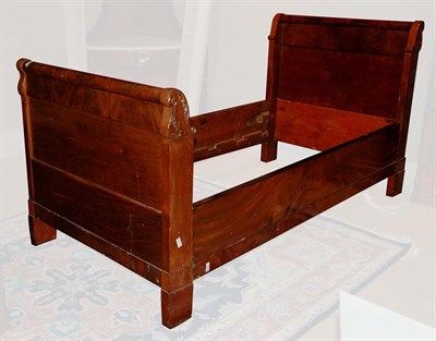 Lot 1115 - Neoclassical Style Mahogany Daybed Height 41...