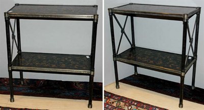 Lot 1170 - Pair of Neoclassical Style Patinated-Metal...