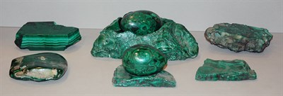 Lot 1149 - Miscellaneous Group of Malachite Decorations...