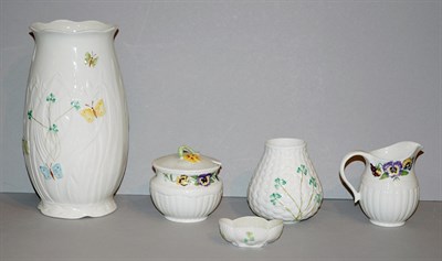 Lot 1342 - Miscellaneous Group of Belleek Porcelain Table...