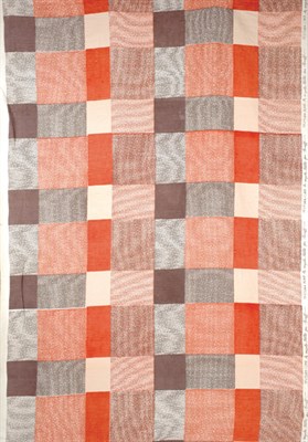 Lot 350 - Angelo Testa Textura Plaid American, 1950s For...