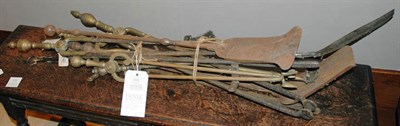 Lot 1125 - Miscellaneous Group of Brass and Iron...