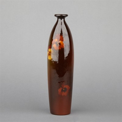 Lot 349 - Weller Louwelsa Pottery Bud Vase Late 19th...