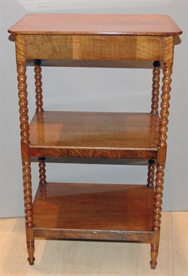 Lot 1199 - Victorian Style Rosewood Three-Tier Etagere...