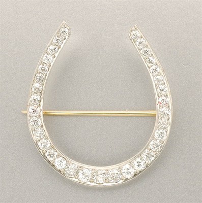 Lot 1299 - Diamond Horseshoe Pin