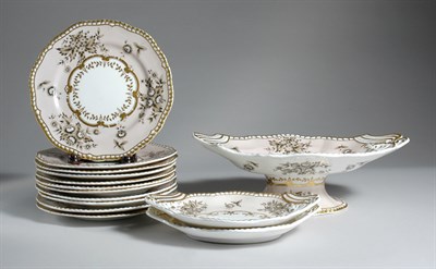 Lot 4359 - Spode Porcelain Dessert Service Comprising...