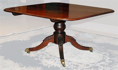 Lot 291 - Victorian Mahogany Tilt-Top Breakfast Table...