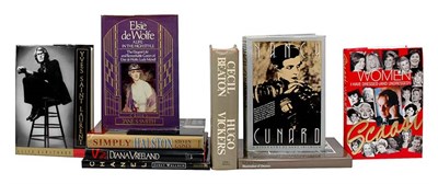 Lot 392 - Group of Fashion and Related Biography Books...