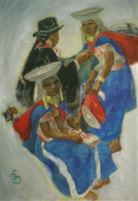 Lot 4046 - Carl Folke Sahlin Swedish/American, 1884-1972...