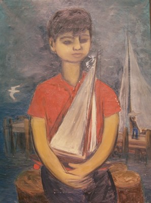 Lot 4056 - Juan de' Prey Puerto Rican, 1904-1962 Boy with...