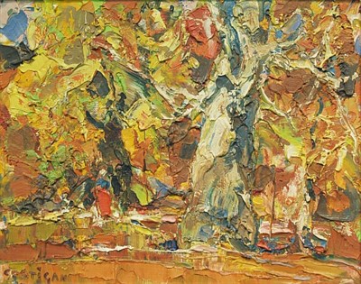 Lot 23 - John Edward Costigan American, 1888-1972 Trees...