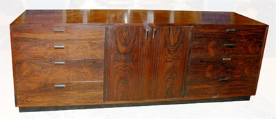 Lot 3474 - Rosewood Credenza Height 29 1/4 inches, width...