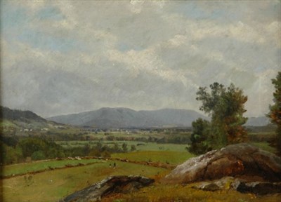 Lot 1179 - John Bunyan Bristol 1826-1909 SPRING LANDSCAPE...