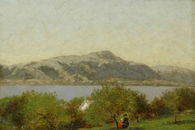 Lot 1180 - John Bunyan Bristol 1826-1909 SKETCH AT HAGUE,...