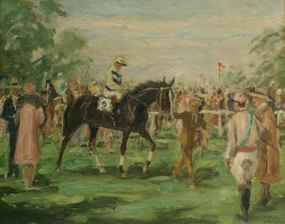 Lot 4026 - Franz Hienl-Merre German, 1869-1943 AT THE...