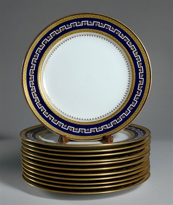Lot 4477 - Twelve Mintons Porcelain Dinner Plates...
