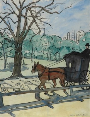 Lot 1255 - Jane Peterson 1876-1965 CENTRAL PARK, NEW YORK...