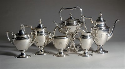 Lot 283 - Dominick & Haff Sterling Silver Coffee and Tea...