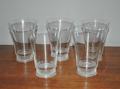Lot 4478 - Set of Twelve Lalique Crystal Tumblers