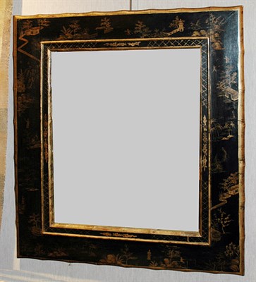 Lot 300 - George III Style Gilt Decorated Black...