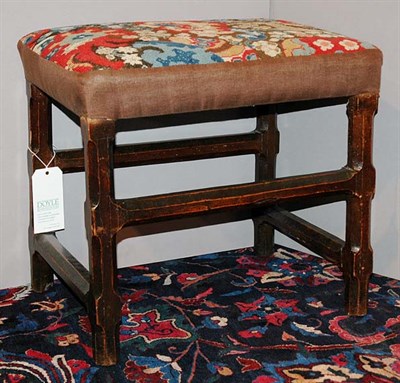 Lot 379 - French Baroque Walnut Stool Early 18th century...