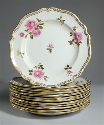Lot 4381 - Twelve Copeland Spode Porcelain Dinner Plates...