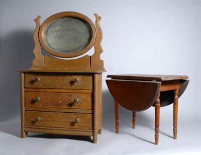 Lot 1166 - Group of Miniature Oak Furniture 19th/20th...