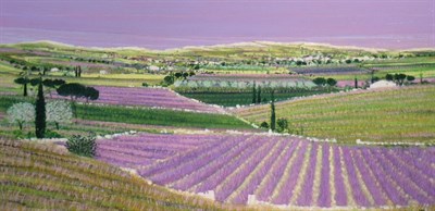 Lot 1153 - Dominique Dorie French, b. 1958 LAVENDER...