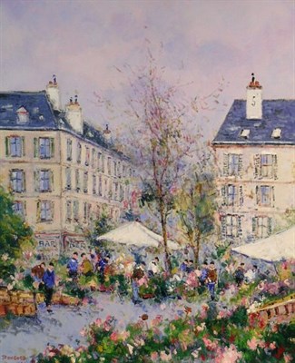 Lot 1138 - Jean Pierre Dubord French, b. 1949 LE MARCHE...