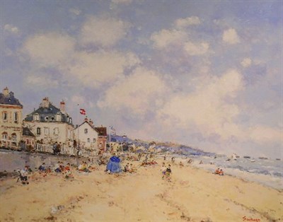 Lot 3025 - Jean Pierre Dubord French, b.1949 LA PLAGE A...