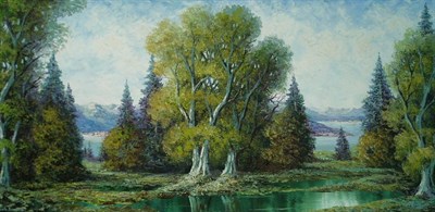 Lot 63 - Ludwig Sohler German, b.1907 FOREST INTERIOR...