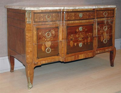 Lot 579 - Louis XV/Louis XVI Gilt-Bronze Mounted...