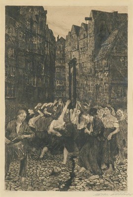 Lot 3169 - Kathe Kollwitz DIE CARMAGNOLE (KLIPSTEIN 49)...