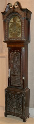 Lot 3386A - English Oak Tall Case Clock Tho Williams,...