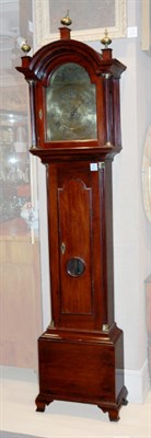 Lot 2194 - Federal Brass Mounted Cherry Tall Case Clock...
