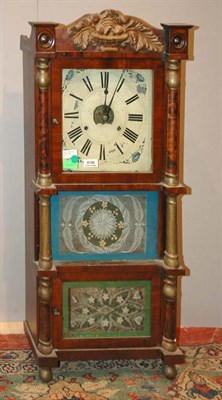 Lot 2176 - Mahogany and Parcel Gilt Triple Decker Shelf...