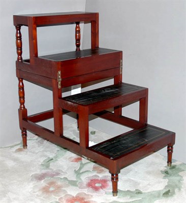 Lot 4172 - Georgian Style Mahogany Metamorphic Library...