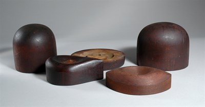 Lot 4171 - Miscellaneous Group of Wood Hat Molds...