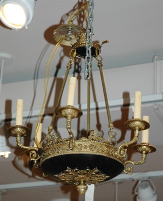 Lot 4306 - Empire Style Gilt and Patinated-Metal...