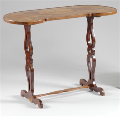 Lot 659 - Russian Marquetry and Parquetry Inlaid Walnut...