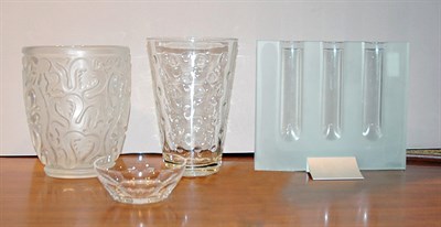 Lot 4164 - Miscellaneous Group of Clear and Frosted Glass...
