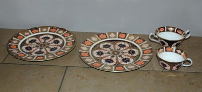 Lot 4376 - Royal Crown Derby Porcelain Partial Dinner...