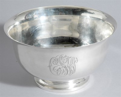 Lot 3369 - American Sterling Silver Footed Center Bowl...